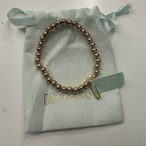 Enewton classic gold 6mm bead bracelet